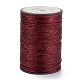 Round Waxed Polyester Thread String X-YC-D004-02E-131-1