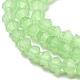 Chapelets de perles en verre imitation jade GLAA-F029-J4mm-01-3