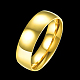 Мужские простые модные широкие кольца из титановой стали RJEW-BB15810-9G-2