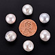 Perlas naturales perlas keshi perlas barrocas PEAR-N020-J08-4