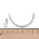 Латуни Переключить застежками KK-U020-08P-4