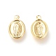 Brass Lady of Guadalupe Charms KK-L006-023G-2
