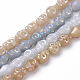 Electroplate Glass Beads Strands EGLA-T005-03-1