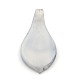 1 Box handgefertigtes dichroitisches Glas in großer Tropfenform DICH-X033-01-2