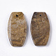 Pendentifs en pierre de lardérite naturelle shoushan tianhuang G-S366-004B-01-2