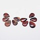 Dyed Natural Agate Teardrop Pendants G-L418-03A-1