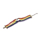 Braccialetto orgoglio arcobaleno BJEW-F424-02-2
