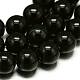 Brin de perles rondes en onyx noir naturel G-L087-12mm-01-4