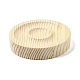 Vassoio porta diplay con anello per dito in legno di pino BDIS-D002-01A-4