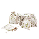 Bolsas de embalaje de poliéster (algodón poliéster) Bolsas con cordón ABAG-PH0002-54-1