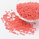 12/0 1.5~2mm Baking Paint Glass Seed Beads Loose Spacer Beads X-SEED-S001-K16-1