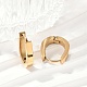 Серьги-кольца из нержавеющей стали 304 с эффектом полировки EJEW-M001-38G-3