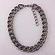 Metal Aluminum Curb Chain Statement Necklaces For Women NJEW-BB09341-C-2