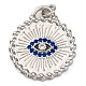 Латунные микро проложить кубического циркония подвески KK-K339-09P-1