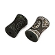 Tibetische Achat 3-Augen-Perlen&nbsp;G-U029-A01-2