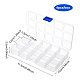 SUPERFINDINGS Plastic Bead Storage Container CON-FH0001-41-2