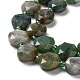 Granos de piedras preciosas naturales hebras G-NH0004-012-4