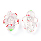 Perles en acrylique transparente ACRC-T012-01-C02-1