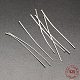 925 Sterling Silver Flat Head Pins STER-M030-A-01S-1