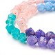 Natural Jade Beads Strands X-G-F545-E04-2