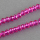 Chapelets de perles en verre peint DGLA-R030-10mm-06-1