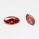 Cubic Zirconia Pointed Back Cabochons ZIRC-M003-10x5mm-002-2