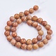 Brins de perles de pierres naturelles mélangées G-K040-01-2