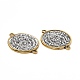Tibetan Style Alloy Connector Charms FIND-A024-70G-3