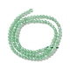 Brins de perles de verre naturel G-M390-04B-3