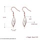 Boucles d'oreilles avec pendentif en laiton EJEW-BB26489-6
