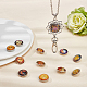 Наборы для изготовления ожерелья с полукруглым кулоном «сделай сам» DIY-SC0020-01D-5