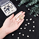 Perles de perle à grand trou pandahall elite PEAR-PH0001-04-6