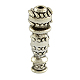 Tibetan Style Alloy Tube Beads TIBEB-5154-AS-NR-1