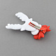 Christmas Party Accessories Supplies Iron with Cloth Reindeer Deer Alligator Hair Clips X-PHAR-R116-11-2