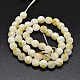 Faceted Millefiori Glass Round Beads Strands LK-P006-13-2