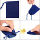 NBEADS 18 Pcs Velvet Pouches Jewellery Gift Bags Wedding Favor Bags with Drawstrings for Wedding Favor Packaging TP-NB0001-02-4