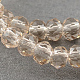 Chapelets de perles en verre transparente   GLAA-R135-2mm-14-1