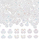 Ph pandahall 300 pièces bouchons de perles de fleurs PACR-PH0001-07-7