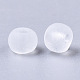 Perles de verre de couleurs givrées SEED-S040-04A-09-5