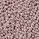 TOHOラウンドシードビーズ  日本製シードビーズ  （552)つの微妙なピンクのメタリック  8/0  3mm  穴：1mm  約1110個/50g SEED-XTR08-0552-2