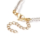 Bracelet en perles de verre couleur bonbon pour femme BJEW-JB08612-6