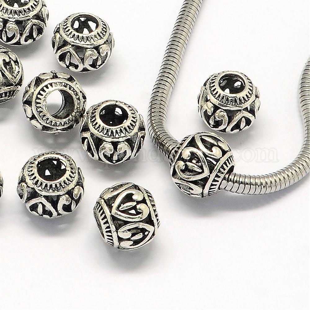 Wholesale Alloy European Beads - Pandahall.com