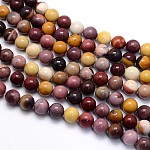 Mookaite naturale perle tonde fili, 8mm, Foro: 1 mm, circa 45pcs/filo, 15 pollice
