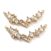 Подвески из латуни с прозрачным фианитом KK-Q789-43G