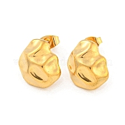 Серьги-гвоздики из нержавеющей стали 304 EJEW-L290-028G