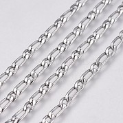 Цепи Figaro из нержавеющей стали 304 CHS-G005-D-01P