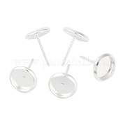 Серьги-гвоздики из нержавеющей стали 304 STAS-H436-20B-G01