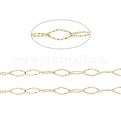 Ионное покрытие (ip) 304 текстурированные звенья цепи из нержавеющей стали с конским глазом&nbsp;CHS-I020-01B-G