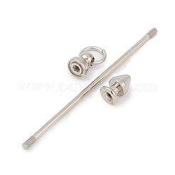 Брелок из бисера из сплава для изготовления ювелирных изделий своими руками KEYC-A015-01P