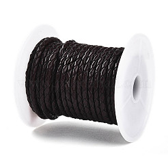 Vachette cordon tressé en cuir&nbsp;NWIR-N005-01B-3mm